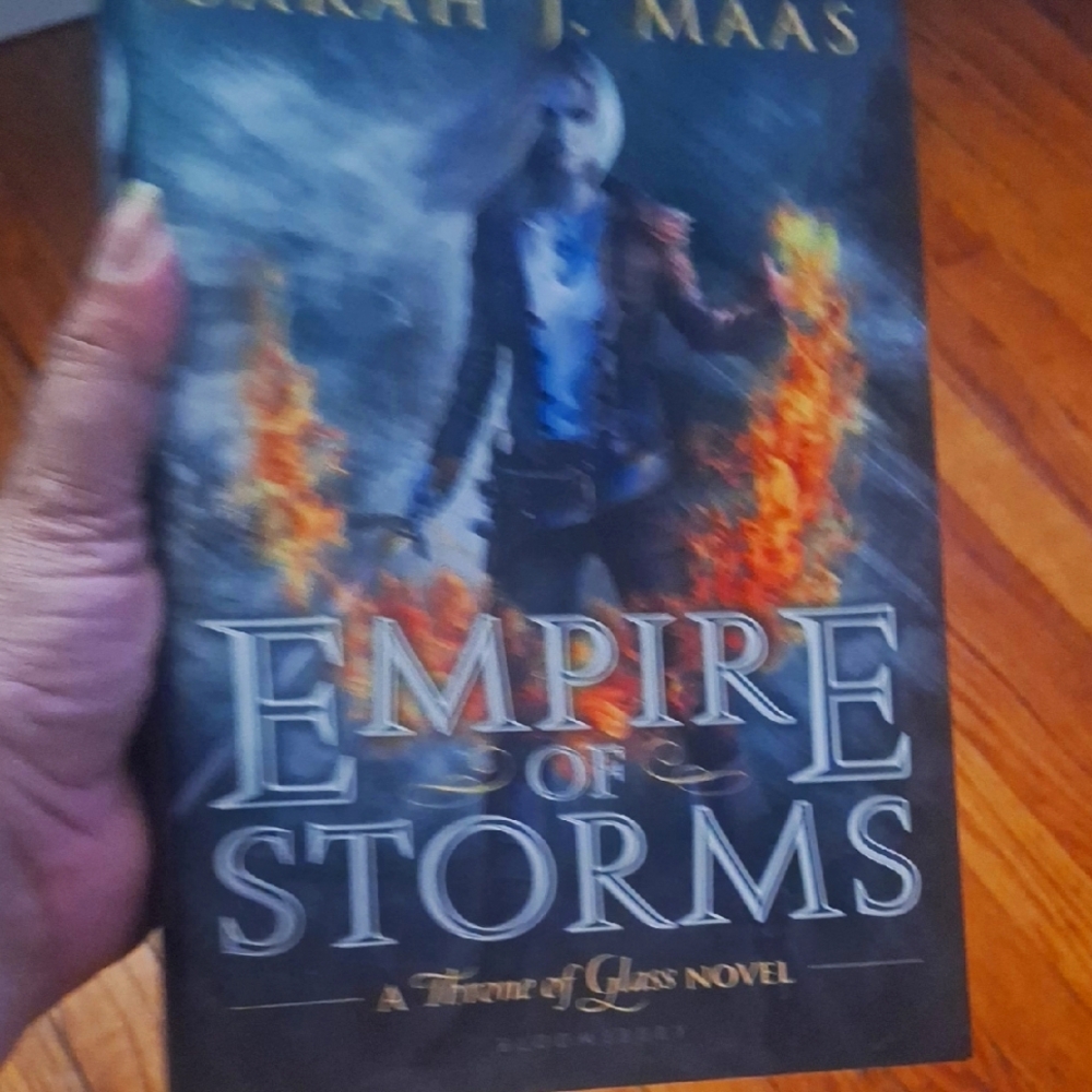 Empire of Storms Book by Sarah J. Maas Hardcover